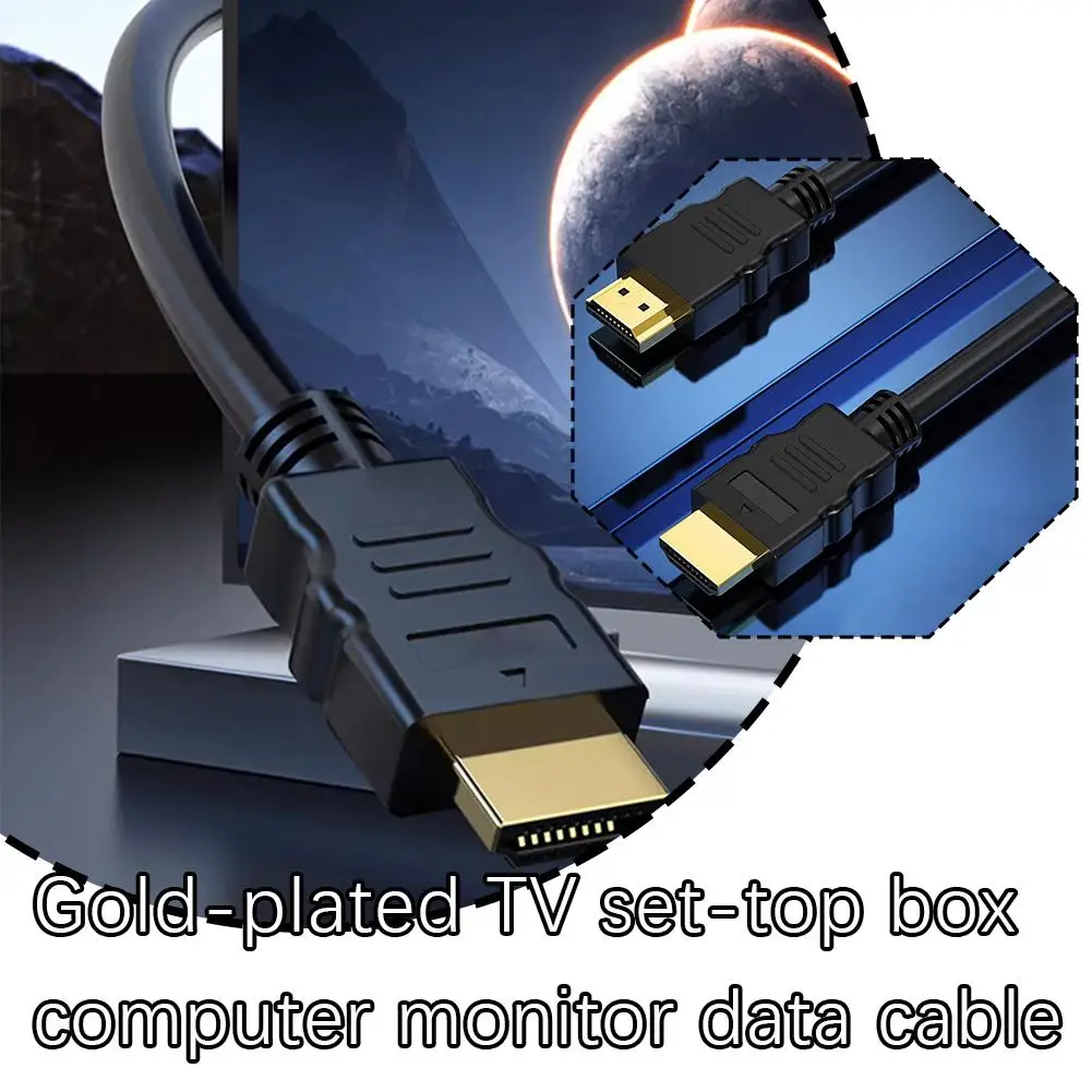 DP To HDMI High Definition Cable 4K 2.0 Version 3D TV Set-top Box Computer Monitor Projection Data Connection Cable Projector