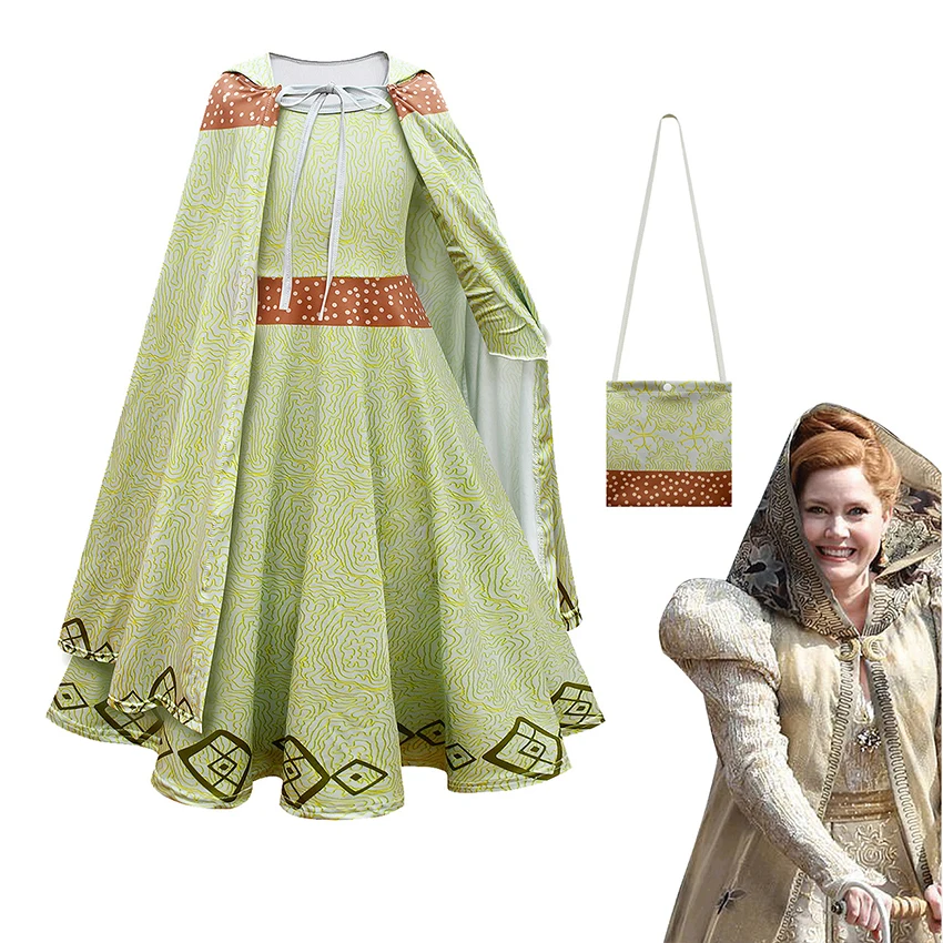 

Enchanted 2 Princess Dress Giselle Cosplay Anime Figure Girl Cloak Halloween Costume for Kid Clothes Suits Lolita Skirt Fantasia