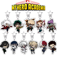 My Hero Academia Latest Star Acrylic Keychain – Cute Character Key Ring, Backpack Pendant, Collectible Gift for Fans