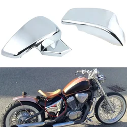 Motorcycle Side Battery Cover For Honda Shadow VLX600 VT600C VT600CD Deluxe STEED 400 600 1999-2007 2000 2001 2002 2003 2004 05