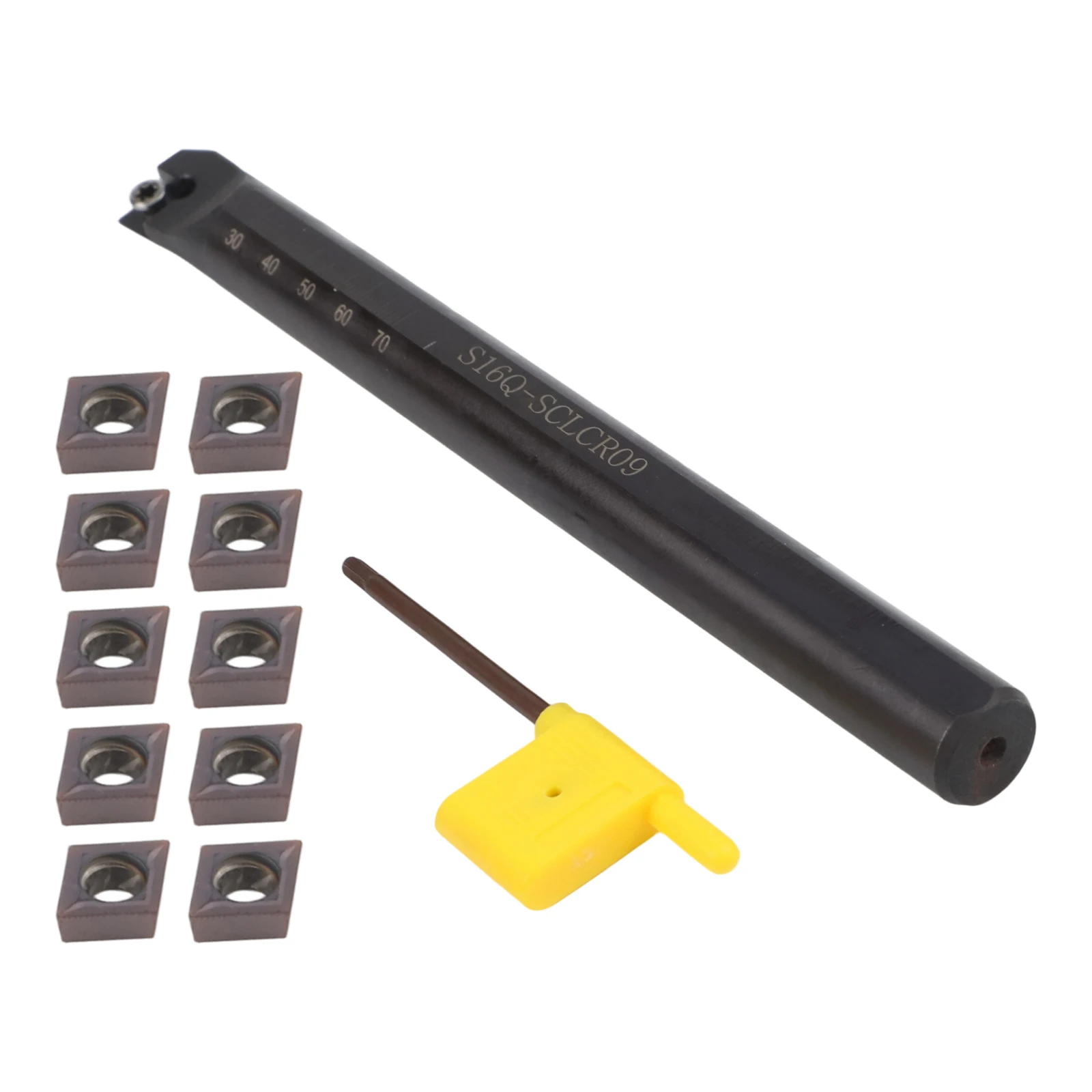 Practical Replacement New Accessory Comfortable Easy Use Turning Tool 10Pc CCMT09T304 Insert Boring Bar Practical
