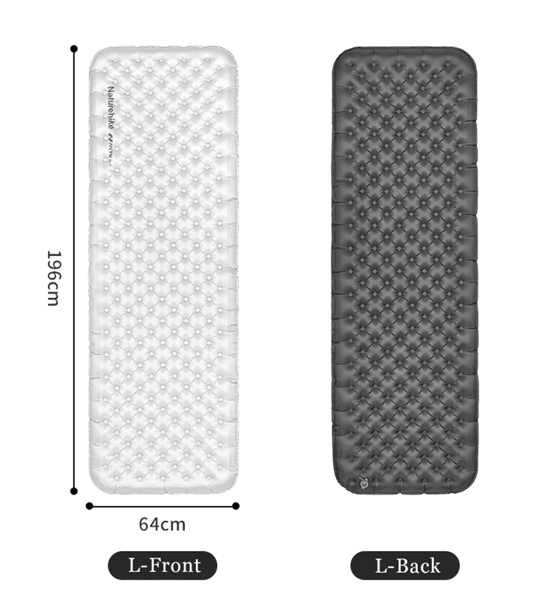 Naturehike R-Wert 6.5 Isolierte Schlafmatte Ultraleichte Aufblasbare Camping-Luftmatratze Verdickte Matte für Winterwanderungen – Detail 17