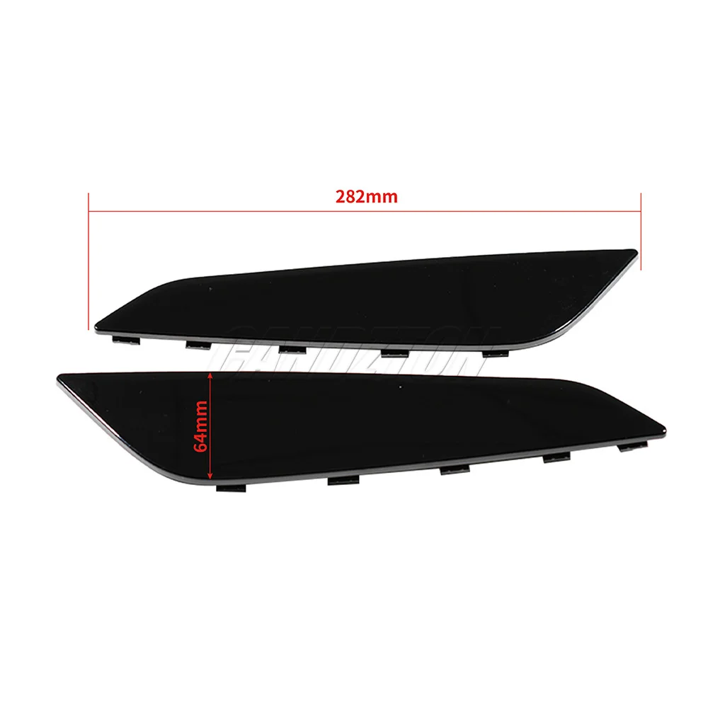Neue vordere Seitenkotflügel-Lüftungsabdeckungen Schwarz/Carbon-Optik L+R 51747439013 51747439014 für BMW G30 G31 2017-2023 Autozubehör – Detail 2