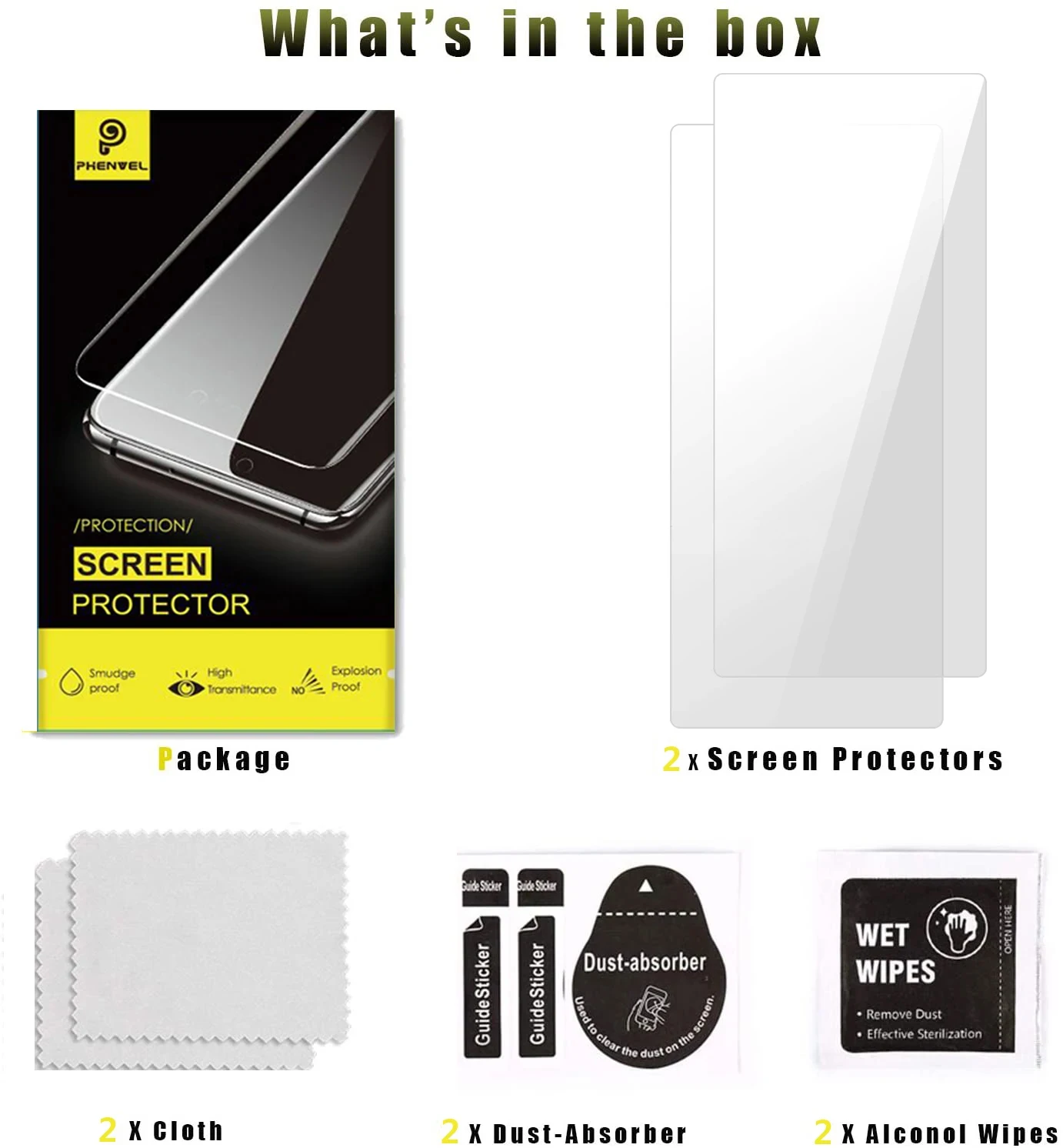 Phenvel Crystal Protective Glass For Redmagic 10 Pro Plus High Clear Screen Protector Redmagic10pro Tempered Film