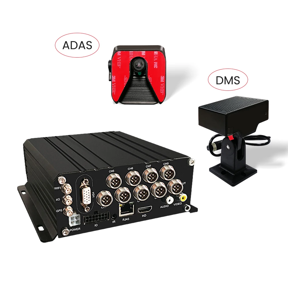 

AHD 8 Channels 1080p Video Use For School Bus Truck With Wifi 4g Vehicle Camera Monitor Mdvr Car