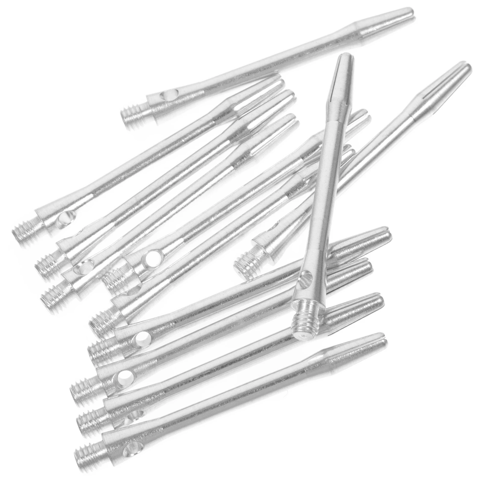 

12Pcs Aluminum Thread Shafts Metal Stem Replacements for Accessories Strong Lightweight Portable Game Shaft Supplies