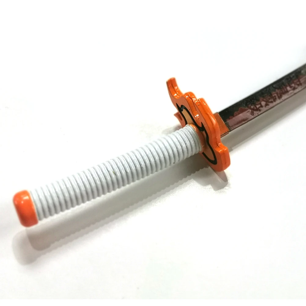 1/6 Mini démon unisexe Rengoku Kyoujurou 17 cm/6,7 pouces Cosplay modèle d'épée blanche porte-clés anneau cadeau