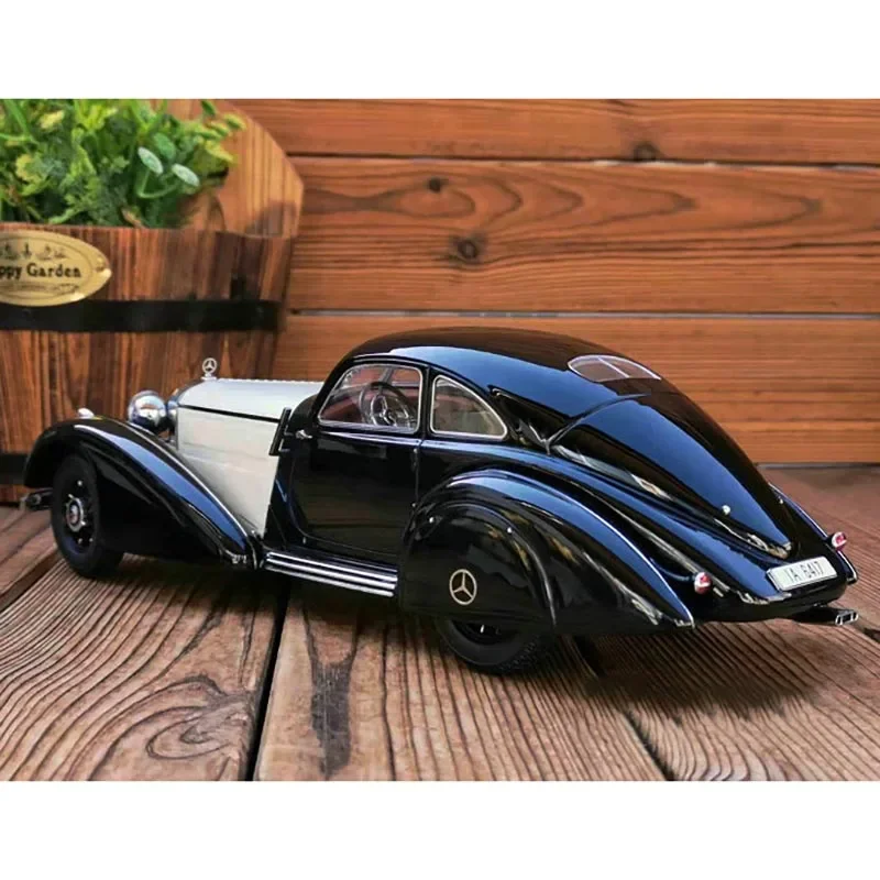 Diecast 1:18 Scale 540K 1938 Classic Car Alloy Collection decorazione modello Souvenir Display Ornaments