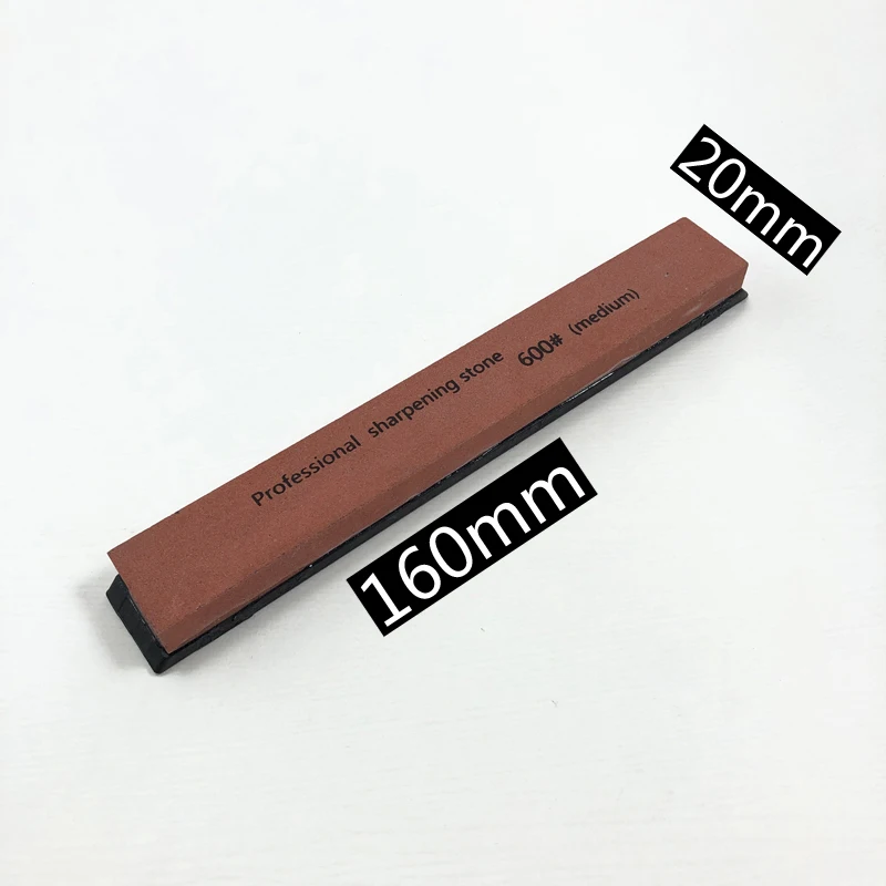 White alundum 3pcs Thick 240 600 1000# knife sharpener Single Angle sharpener stone Honing System sharpening stone Whetstone