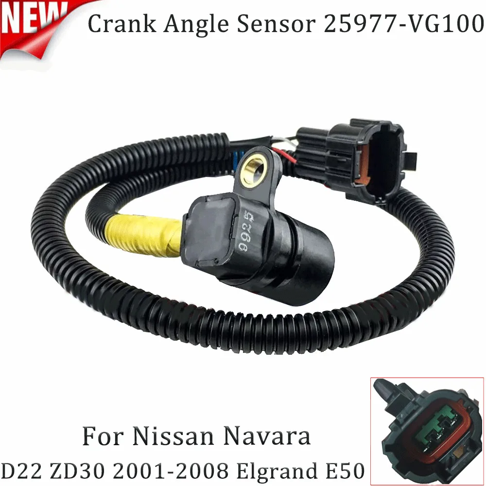 Fits Elgrand E50 Navara D22 ZD30 Crank Angle Sensor 25977VG100