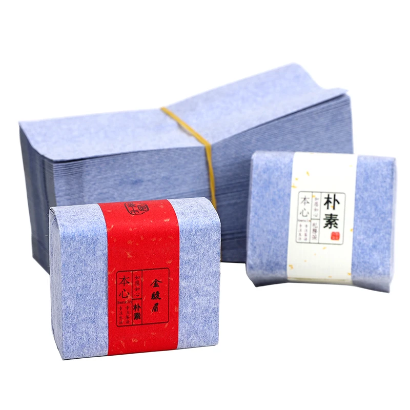 100Pcs Resealable Color Open Top Silk Aluminum Foil Small Cotton Tea Storage Pouches Herbal Coffee Nut Gift Packaging Paper Bag