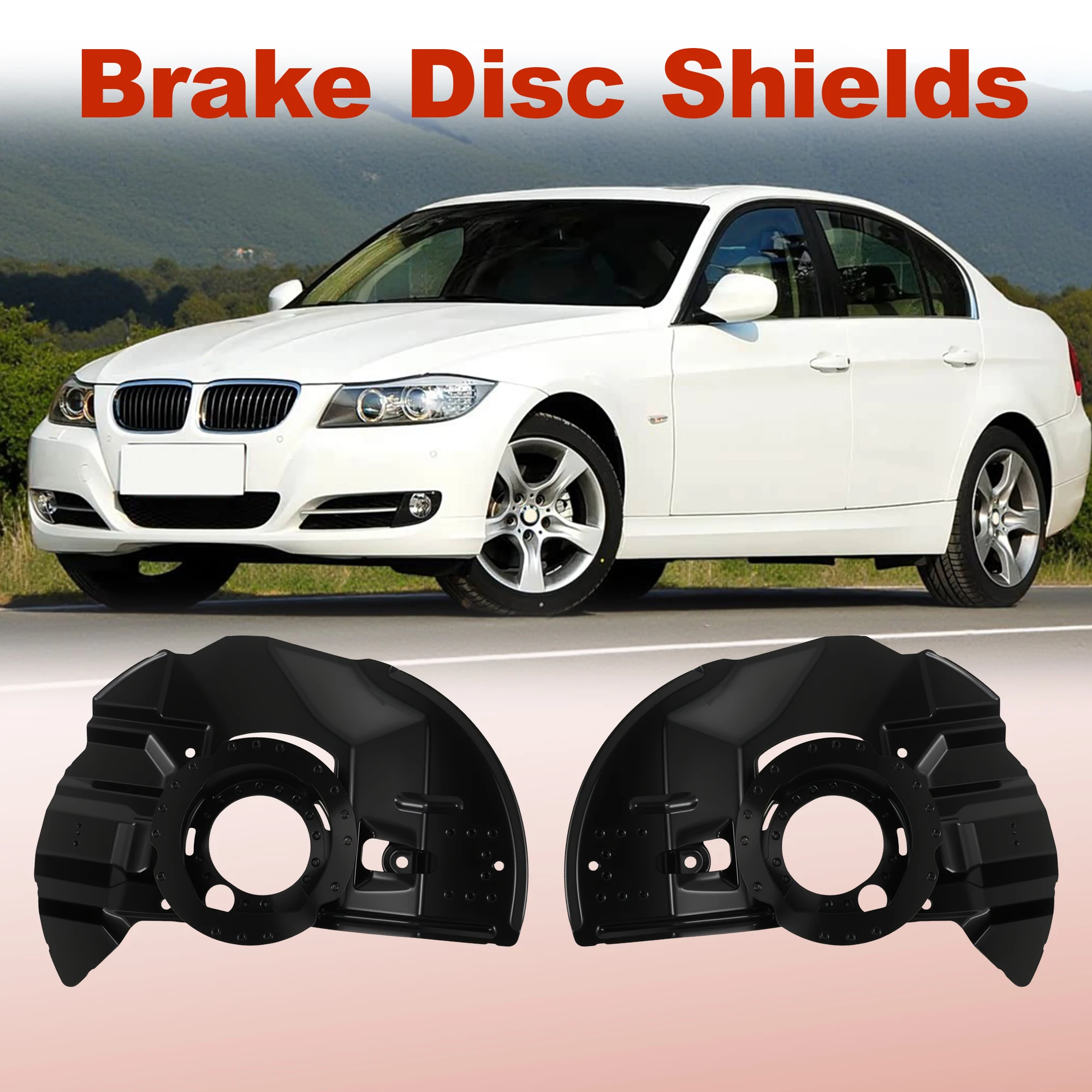 X Autohaux Brake Disc Dust Cover for BMW 3 Series E46 for BMW Z4 E85