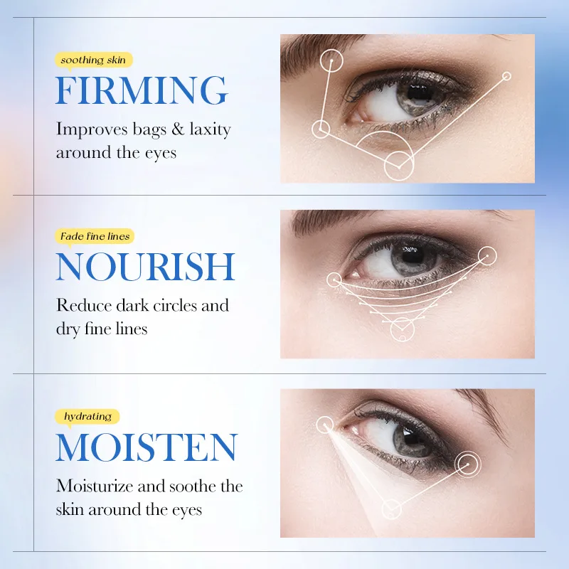 حار بيع SADOER فاكهة التوت السلس قناع عين التصحيح ترطيب ترطيب تقليل الخطوط الدقيقة العين الهالات السوداء العناية ببشرة العين #2