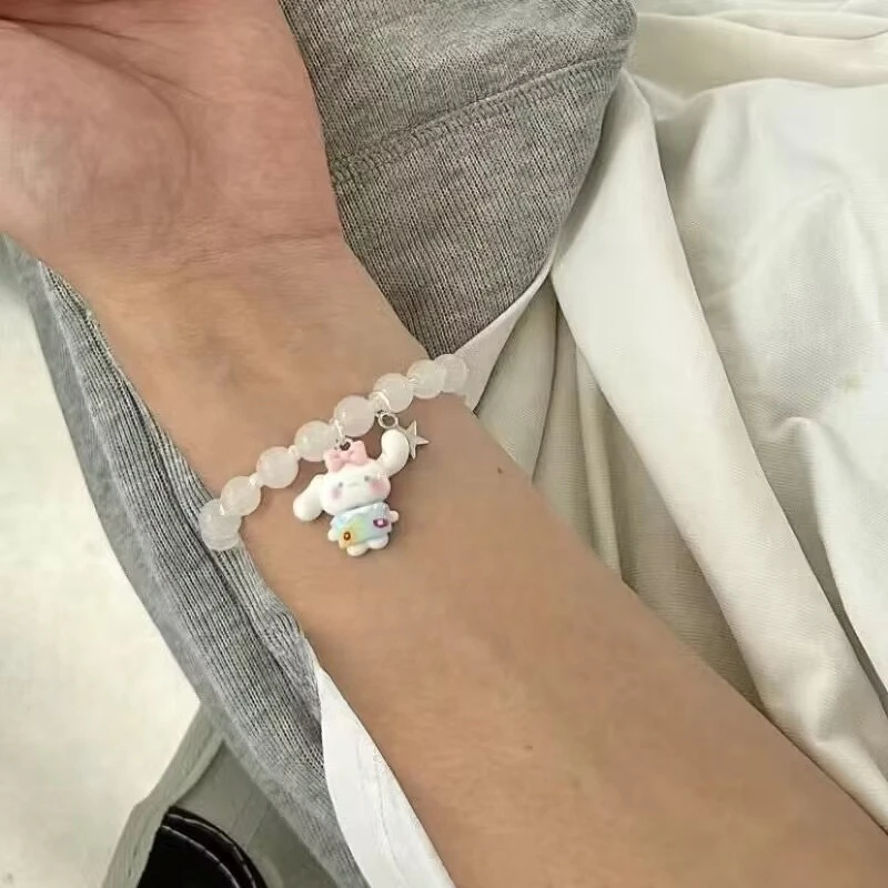 Miniso サンリオと同じ高価値パッハード KT 猫シンプルブレスレット カップル ガールフレンド