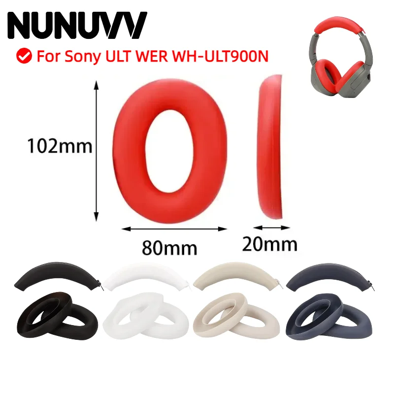 

NUNUVV Suitable for Sony ULT WER Headworn Bluetooth Ear Cap Silicone Protective Case WH-ULT900N Silicone Protective Case