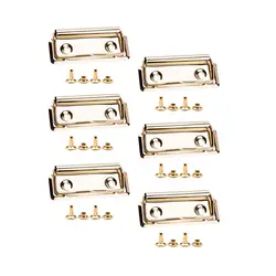 6x Clips for Clipboard Iron Low Profile Clipboard Clips for Business School