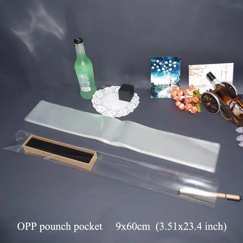 OPP BAG 9*60 /8x40/6x60/10x55cm Cellophane Bags 200pcs In/ Transparent Opp Clear Plastic Gift Packing Candy Tools Flat Pocket