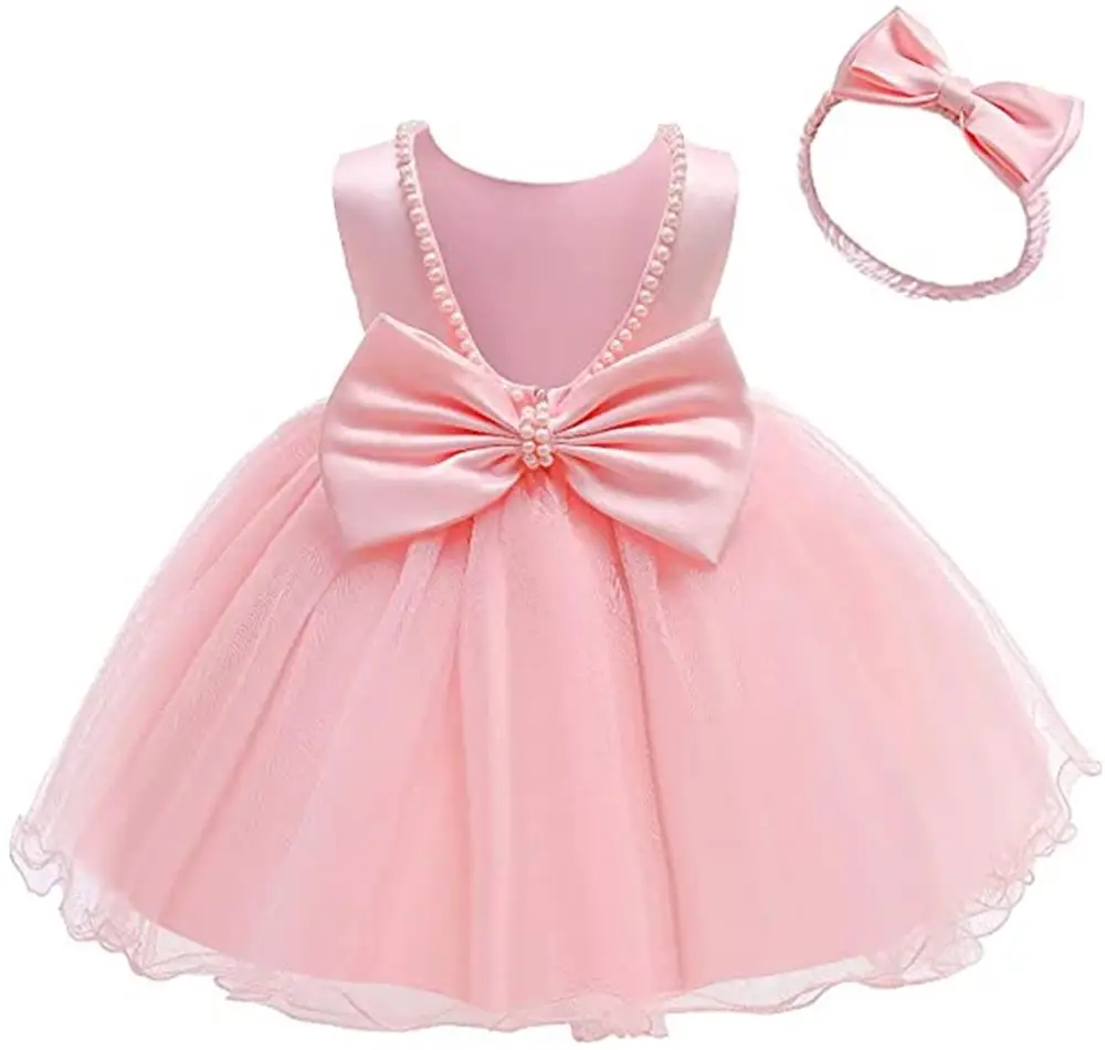 Baby Dresses Newborn Gown Dresses Christmas Princess Dress Evening Costumes Party Dresses For Girls 0-24 Months