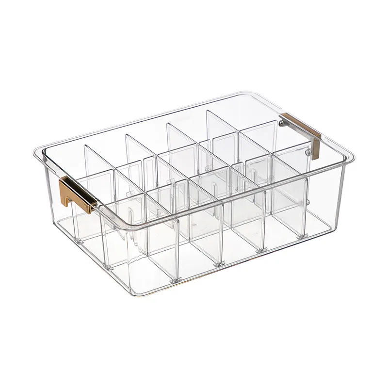 Drawer Type Underwear Storage Box Bedroom Underwear Bra Socks Tie Classification Organizer Transparent Top Hanging Finishing Box