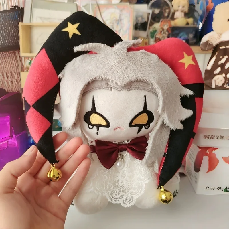The Amazing Digital Circus Pierrot 20cm Plush Doll Game Anime Stuffed Toy Anime Peripheral Doll Desktop Ornament Birthday Gift