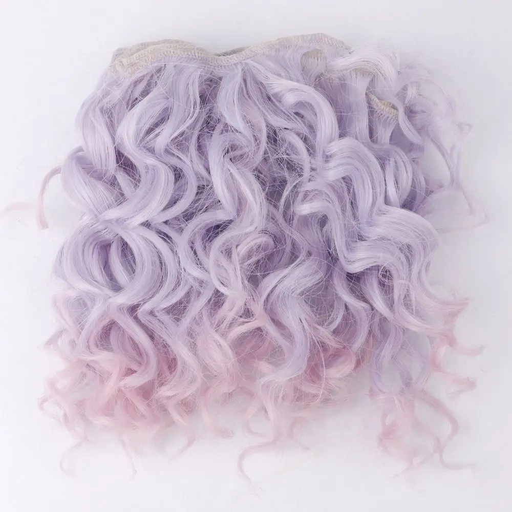 

Hair High-temperature Wire DIY Curly Short Hair Curly Short Curly Hair 15x100cm Imitation Roll Hair Wig Diy 1/3 1/4 1/6