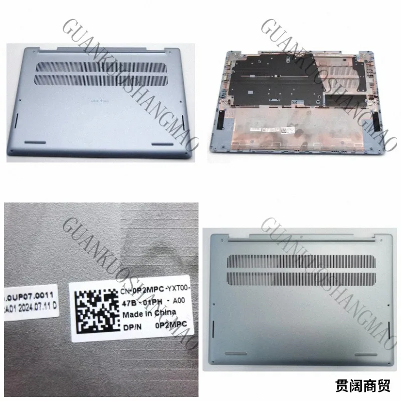 HJY...New For DELL Inspiron 14Plus 7440 7445  2-in-1 Lower Case Cover Blue 0P2MPC