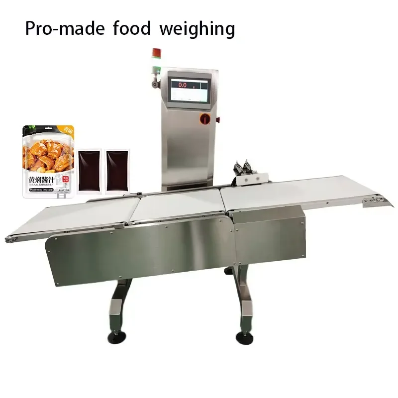 High Precision Dynamic Check Weigher for Pre-Made Online Scales System Packaged Food Weighing Machine