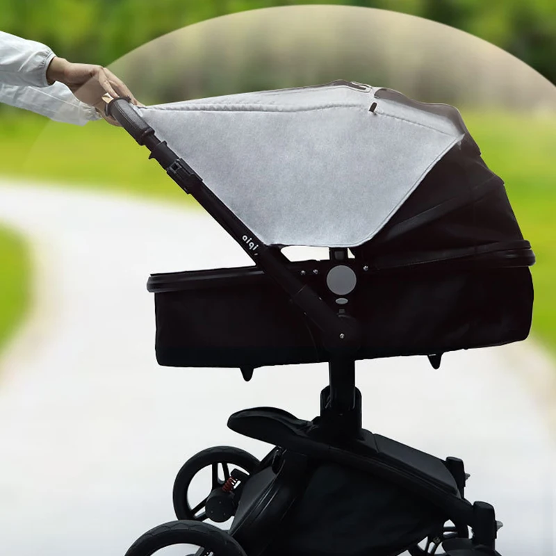 Baby Stroller Accessories Windproof Waterproof UV Protection Universal Sunshade Cover Infant Car Awning Outdoor Activities Items