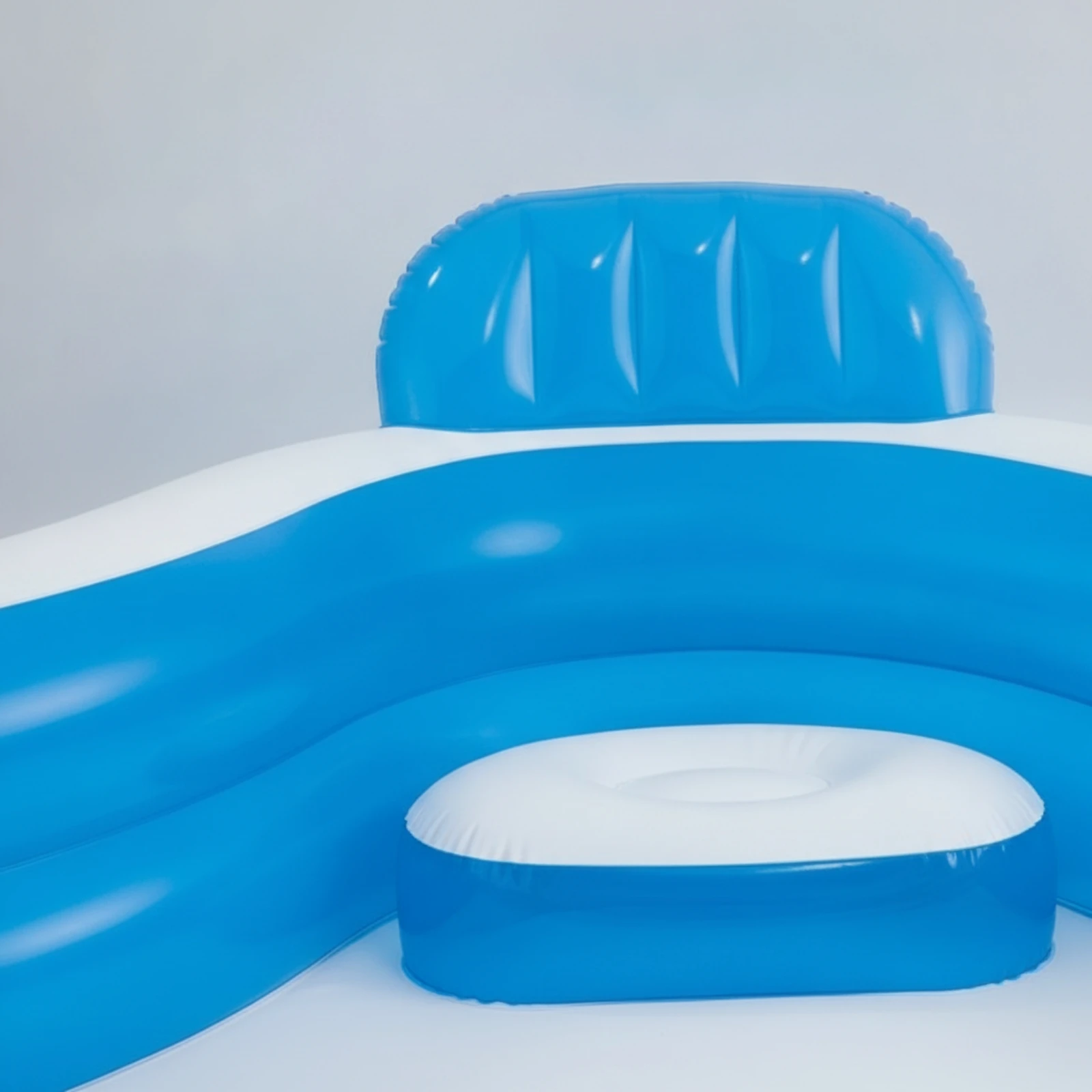 Lounge Pool with Seats Inflatable Family Lounge Pool Large Heavy Duty for Backyard, Garden