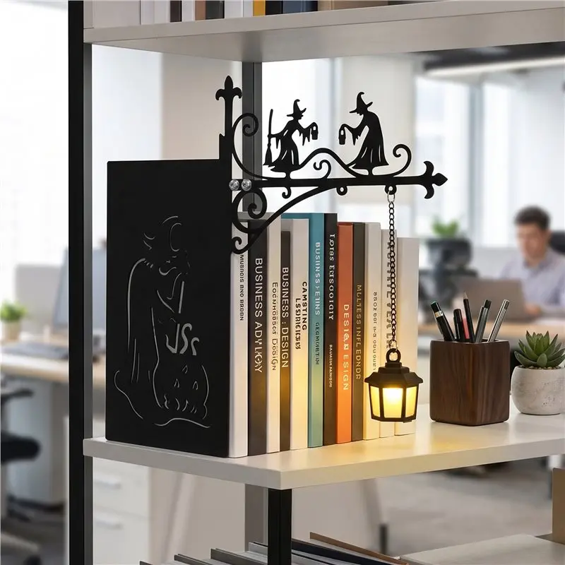 Eco Friendly For Bookworms LED Book Nook Light Halloween Bookshelf Reading Lamp For Study Corner Library Gift For Booklovers