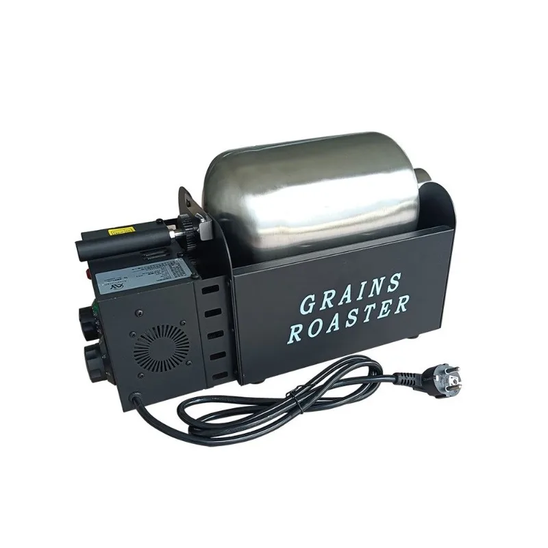 Fried grain, bird food, pepper, coffee beans, roasting and frying machine, small household automatic frying melon seed machine