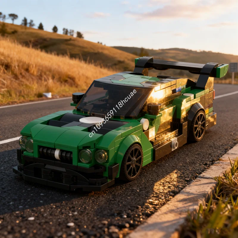 528 stks MOC Bentley Continental 7 Team M Sport Modelbouw Kerstcadeau Blokken Speelgoed Architectuur Monteren Creatief Idee Kinderen