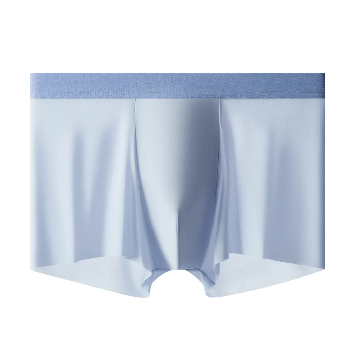 

Мужское нижнее белье из ледяного шелка больших размеров, бесшовное, дышащее, бактериостатическое.