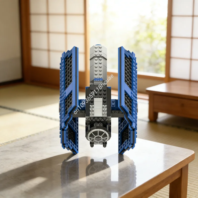 

341pcs MOC TIE Experimental Classic Style Star Battle Model Building Blocks Architecture Christmas Gifts Toy Brick Education