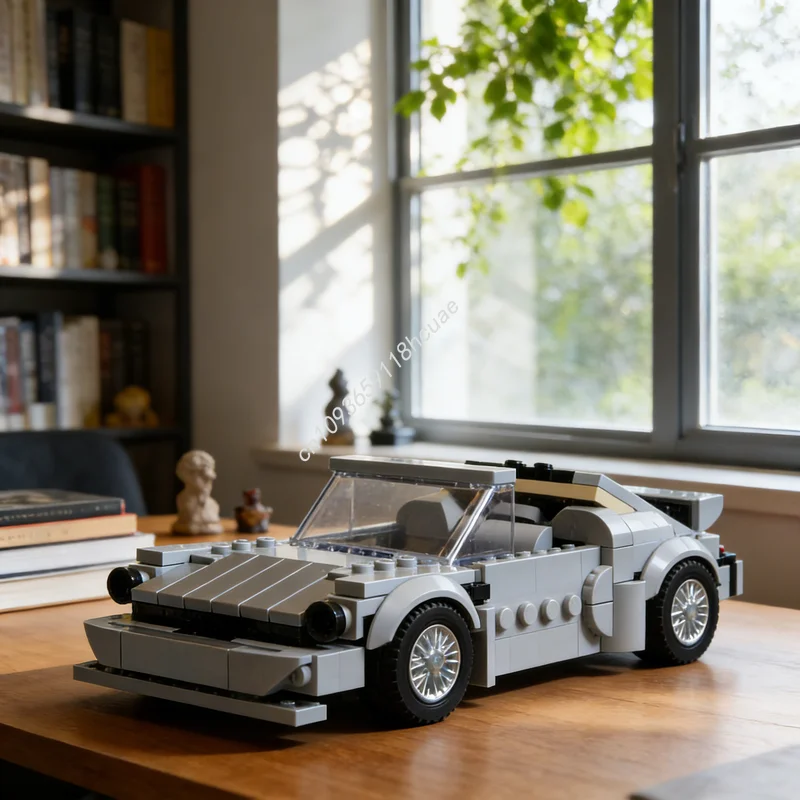 210pcs MOC City Champions Porscheed Model Building Blocks Architecture Christmas Gift Toys DIY Creative Idea Brick Education