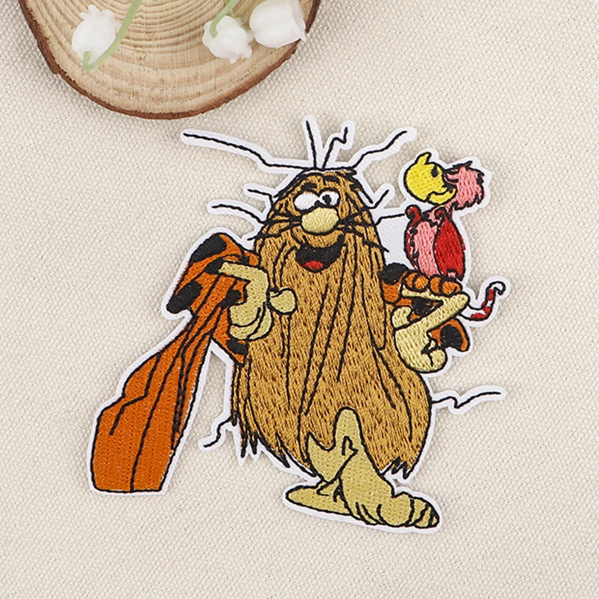 Рисунок 4 - Забавная нашивка в виде пещерного человека