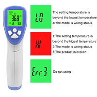 Baby Digital Infrared LCD Forehead Medical Thermometer Fever Contactless Clinical Electronic Medical Temperature Meter Adult
