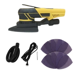 Sander Machine 220V Air Polisher Electric Delta Random Orbital Grinder for Woodworking Tools Sanding Machine with Pluggable Wire