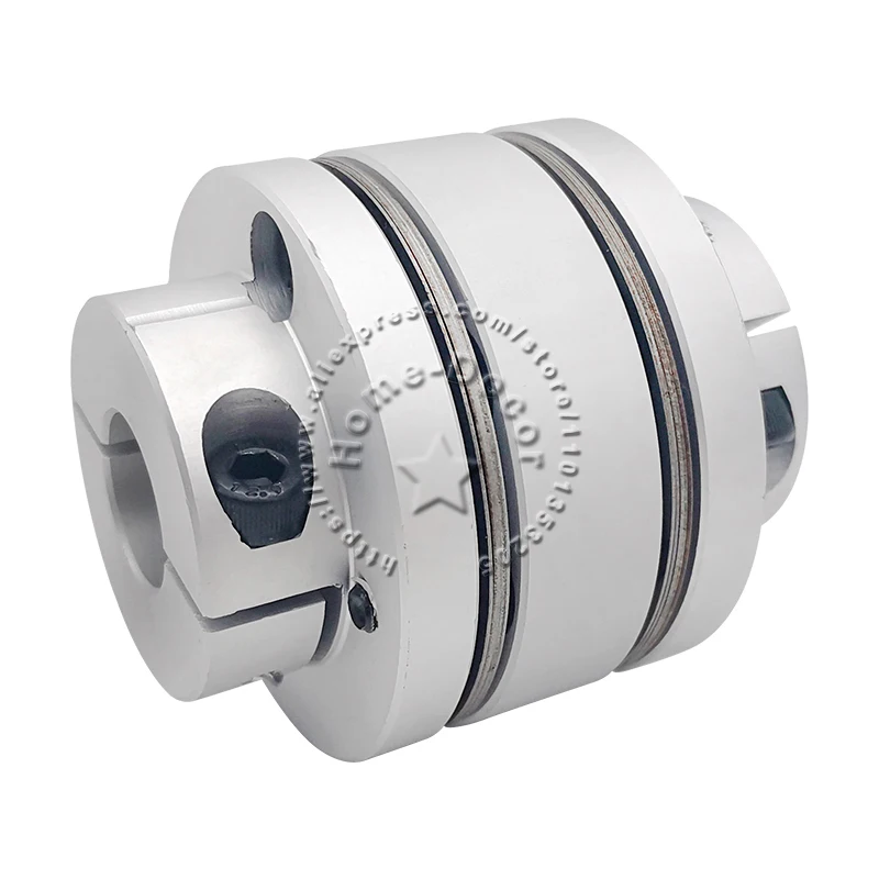 1Pcs Stepped Double Membrane Diaphragm Flange Coupling Coupler Flexible Servo Motor Connector Sleeve 4/5/6/7/8/9/10mm LK3-C34-W