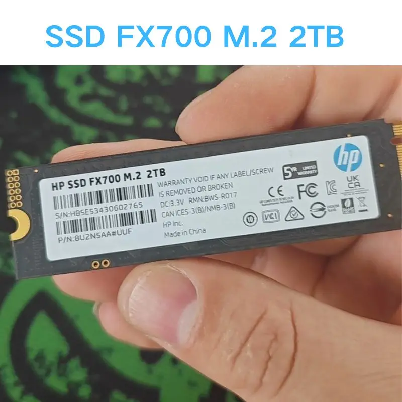 New SSD FX700 M.2 2TB Solid State Drive Fast Shipping