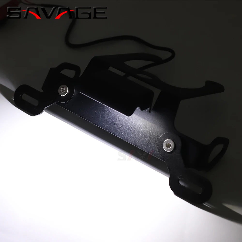 License Plate Holder Tail Tidy Fender Eliminator For YAMAHA FZ 8 1 1N FZ8 FZ1 FZ1N Fazer Motorcycle Accessories With LED Light