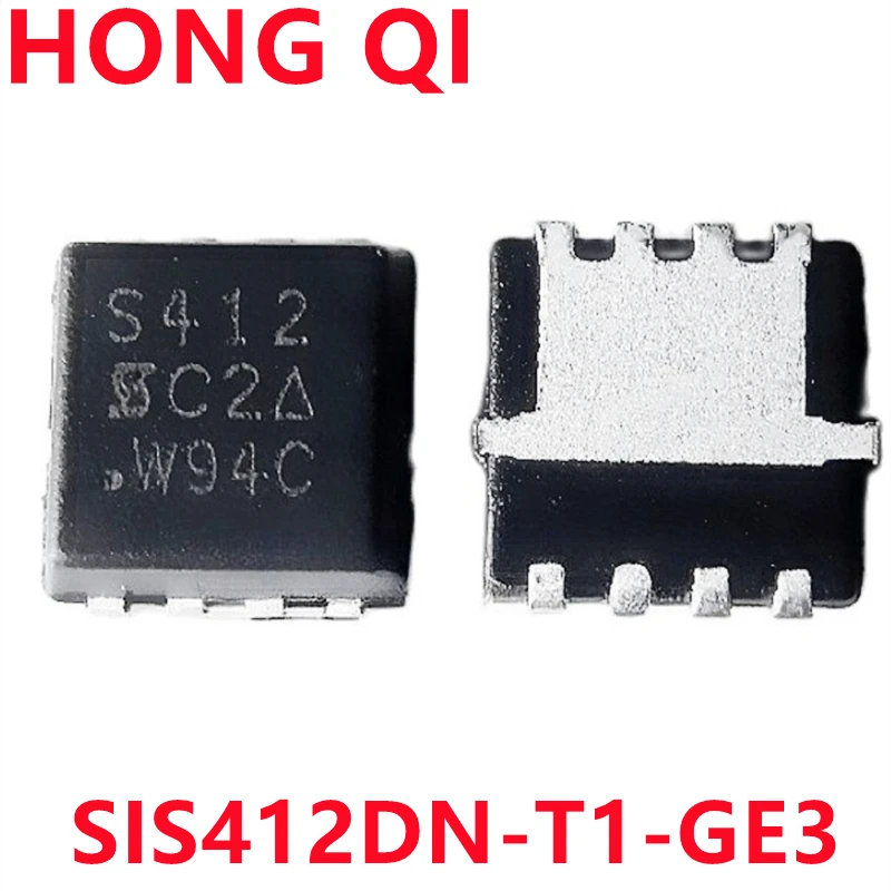 5-10PCS New SIS412DN-T1-GE3 SIS412 S412 QFN8 Chipset