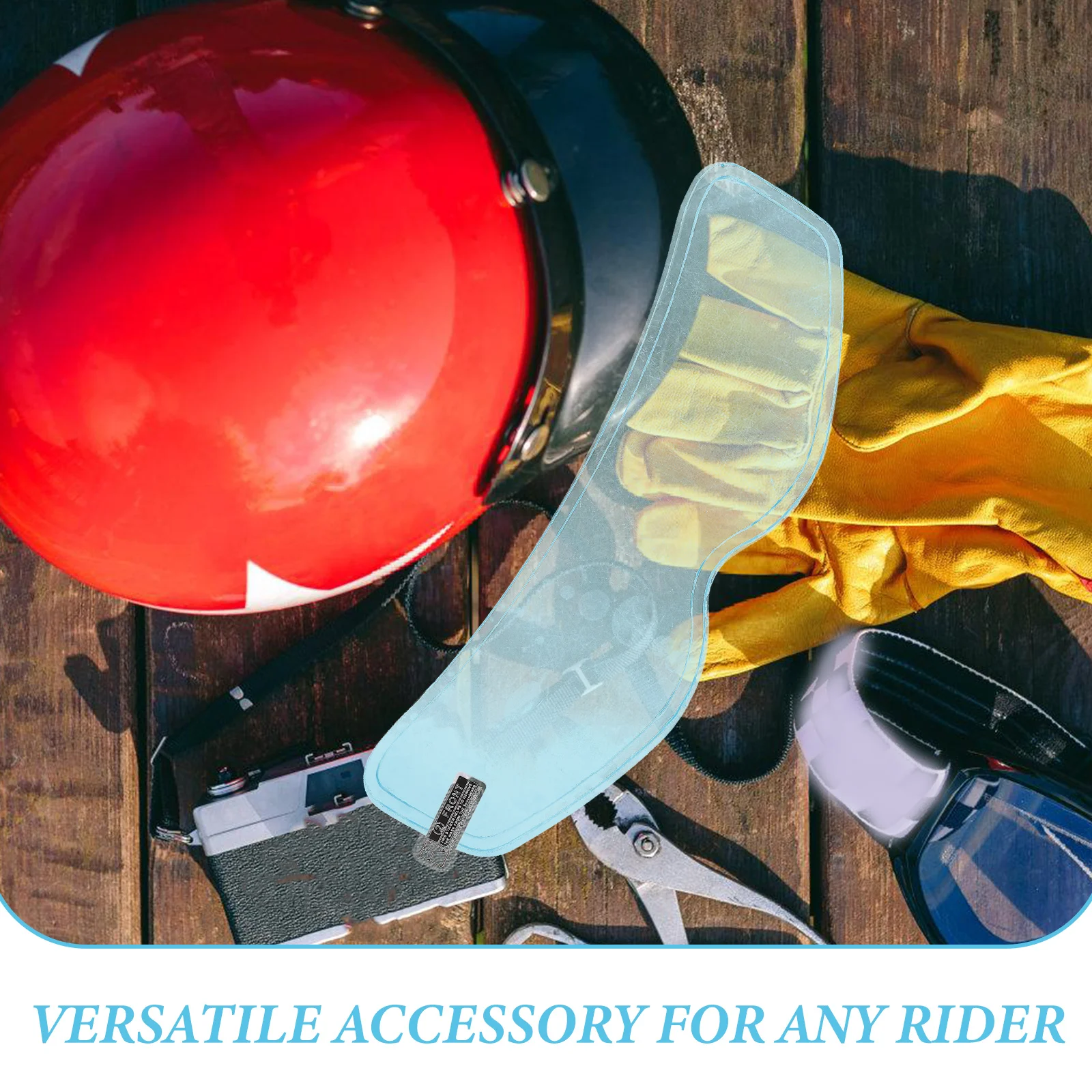 

Universal Fit Motorcycle Rain Film Durable Waterproof Shield For Cyclists Replacement Lens Cover For Supplies