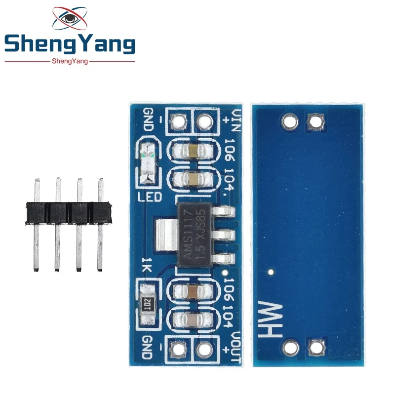 TZT 1PCS AMS1117 1.2V 1.5V 1.8V 2.5V 3.3V 5V power supply module AMS1117-5.0V power module AMS1117-3.3V For diy kit