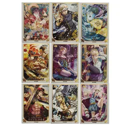 Anime One Piece Portgas-D- Ace Monkey D. Luffy Ar Card Game Collection Rare Cards Children's Toys Boys Surprise Birthday Gifts