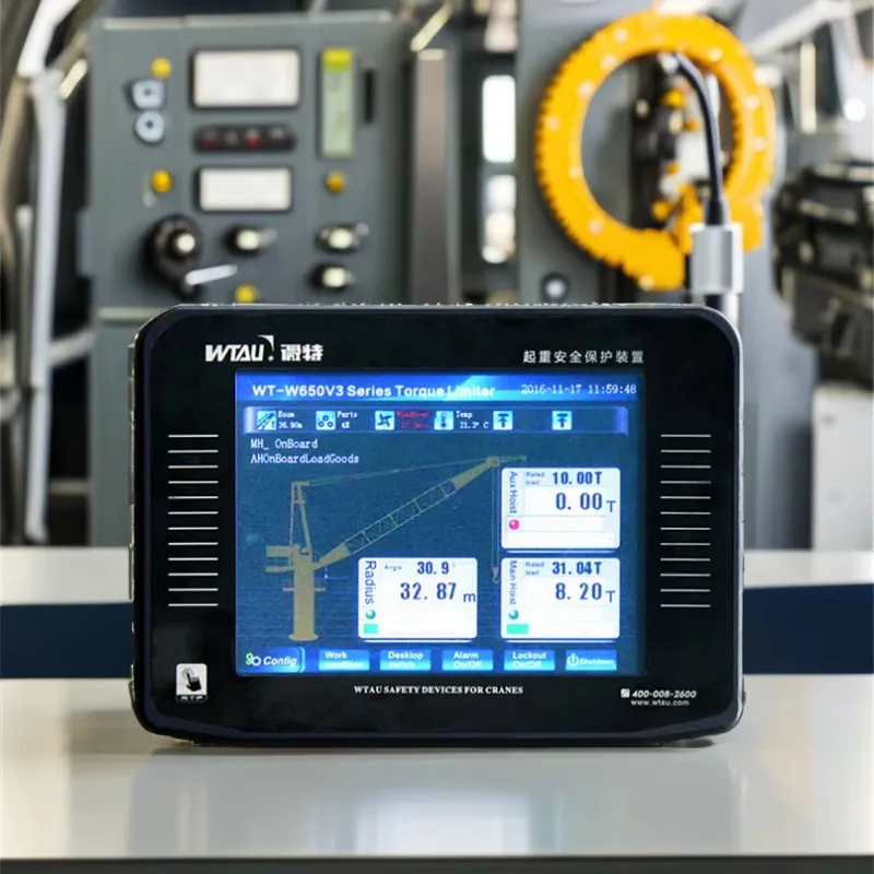 New 650v3 Load Moment Indicator Crane LMI System Cost-Effective Load Monitoring for Offshore Wind Farms Manufacturing Plants