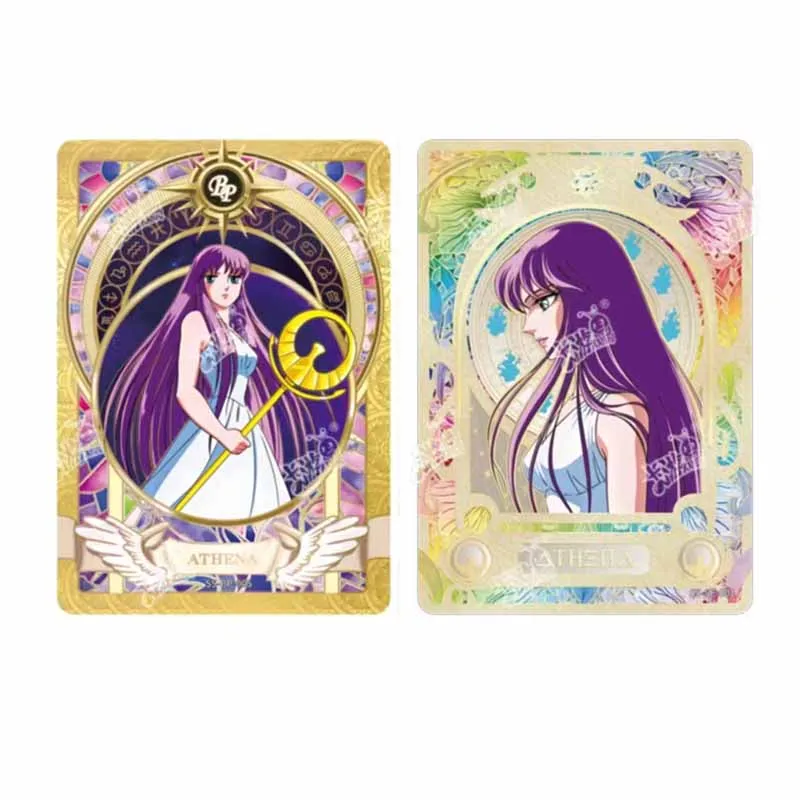 New KAYOU Saint Seiya Collection Cards Original TOEI ZERO Tcg Anime Playing Card Table Board Game Collection Cards