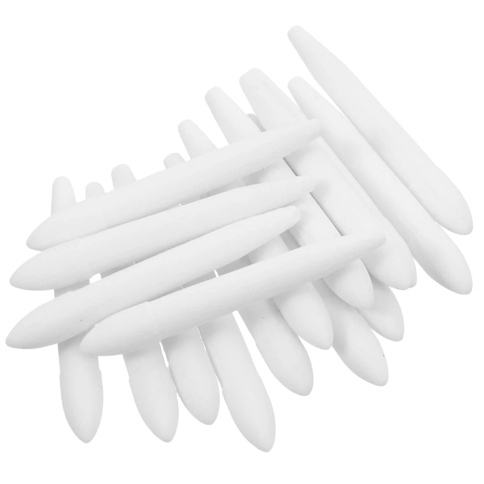 

20Pcs Replacement Nibs Watercolor Marker Pen Round White Fine Drawing Brush Tip Durable Acrylic Paint Marker Nibs Refillable