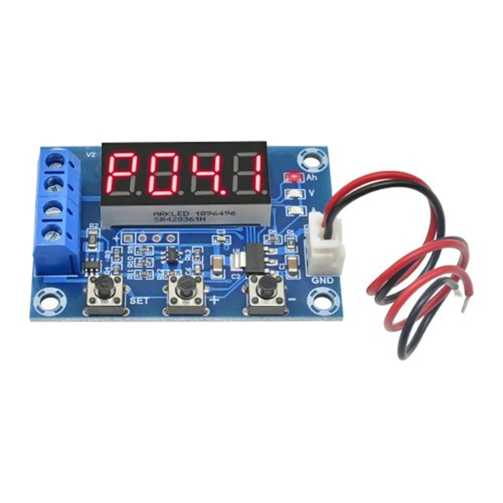 Battery Capacity Tester Digital LED Storage Battery Li-ion Lithium Battery Real Capacity AH Measurement Module XH-M354 Board