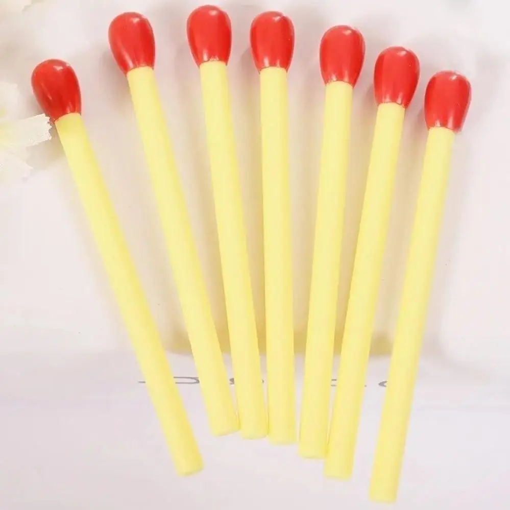 10 Pcs/set Funny Matches Shaped Ballpoint Pens Creative Ballpoint Pens Student School Education Supplies